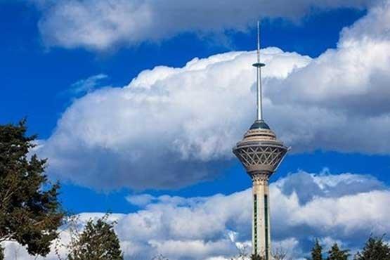هوای تهران در 12 اسفند ماه؛ پاک است