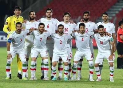 صعود تیم ملی فوتبال ایران به رده سوم گران قیمت ترین تیم های آسیا
