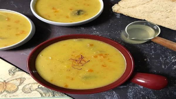 طرز تهیه سوپ زعفرانی تبریزی طرز تهیه سوپ زعفرانی تبریزی